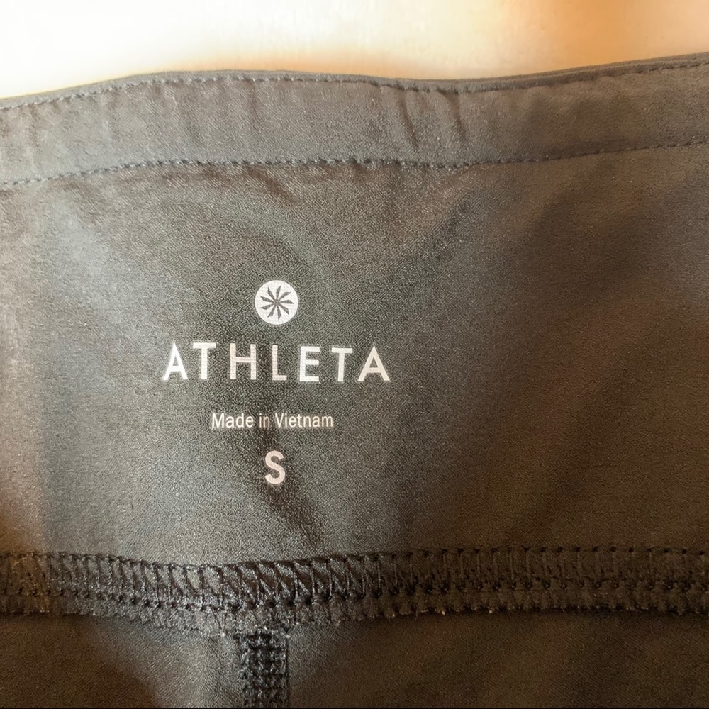 Athleta black activewear capris Leggings Yoga Gym Pants - Picture 12 of 16